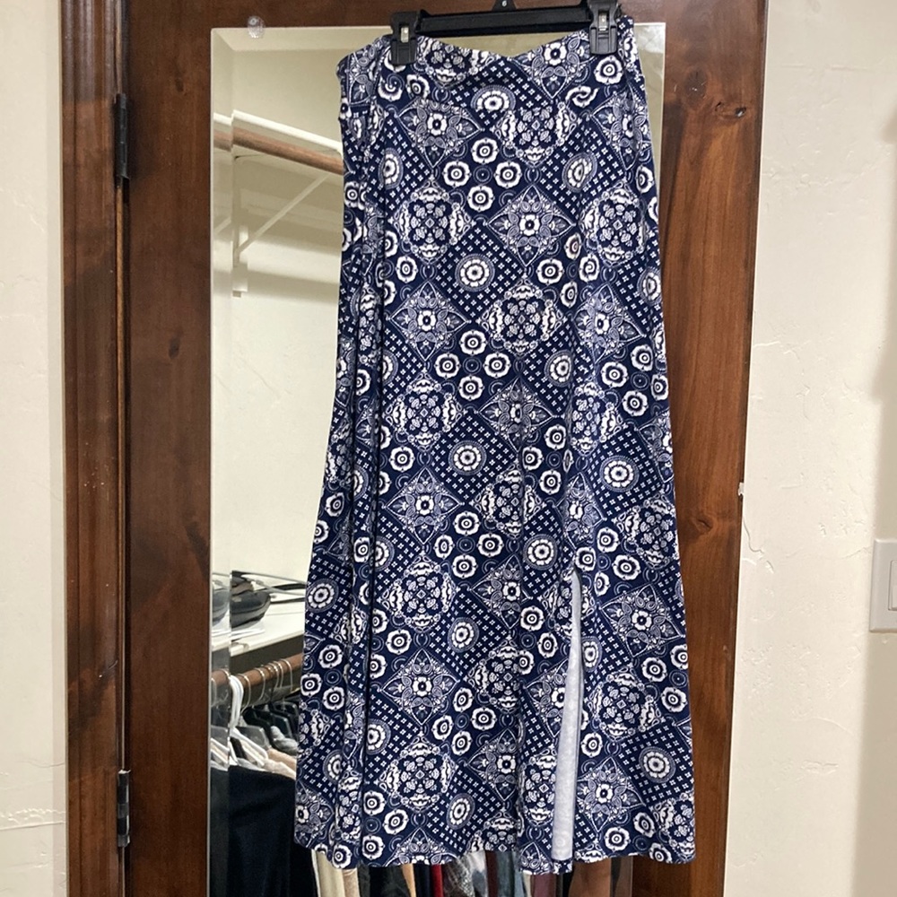 Talbots small maxi skirt